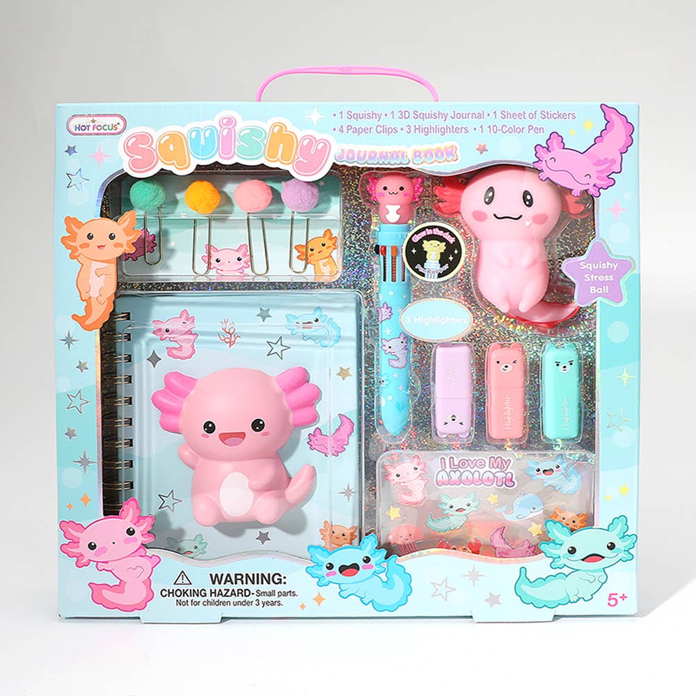 Squishy Journal Book, Critters