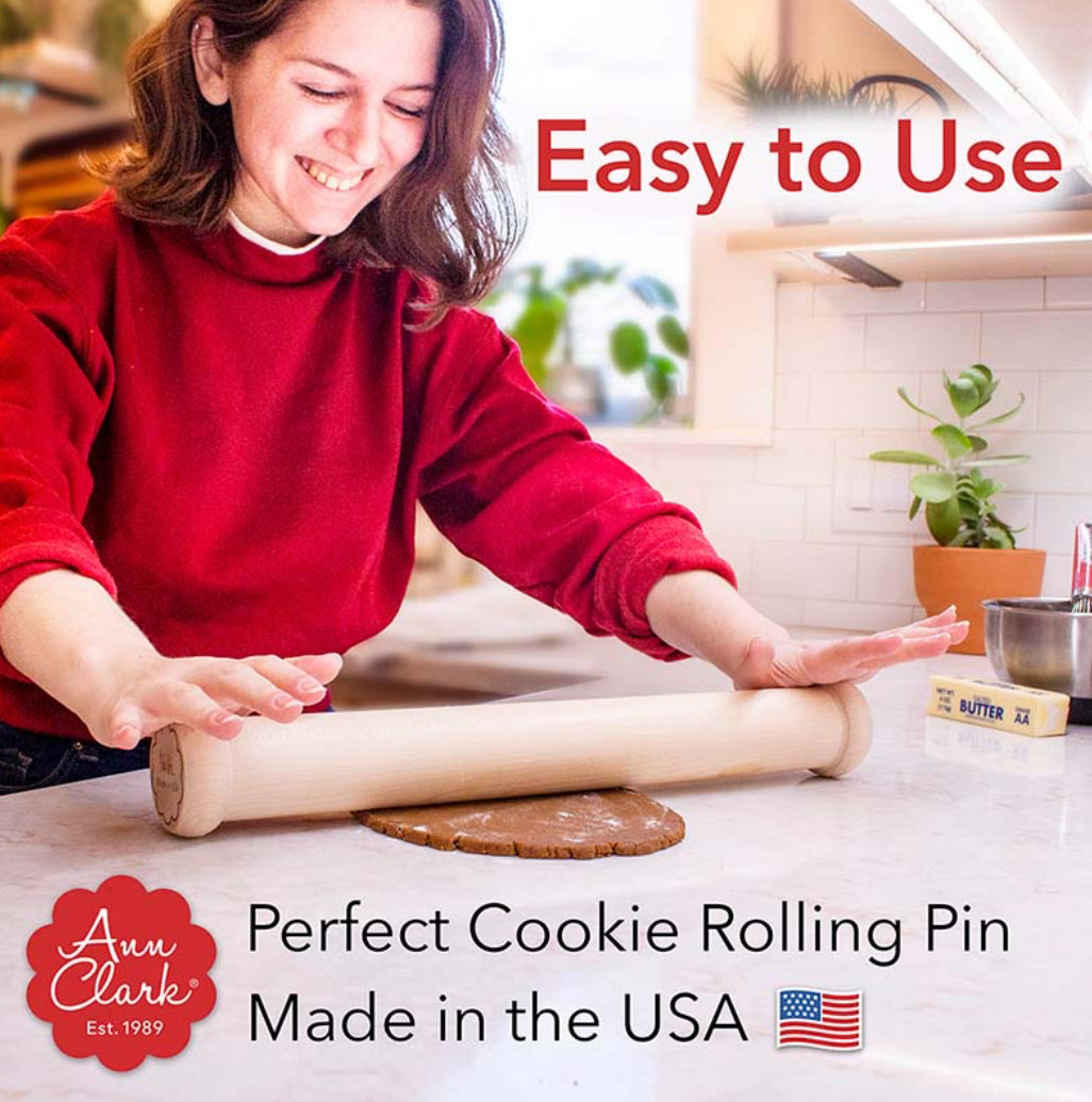 Perfect Cookie Rolling Pin 1/4”