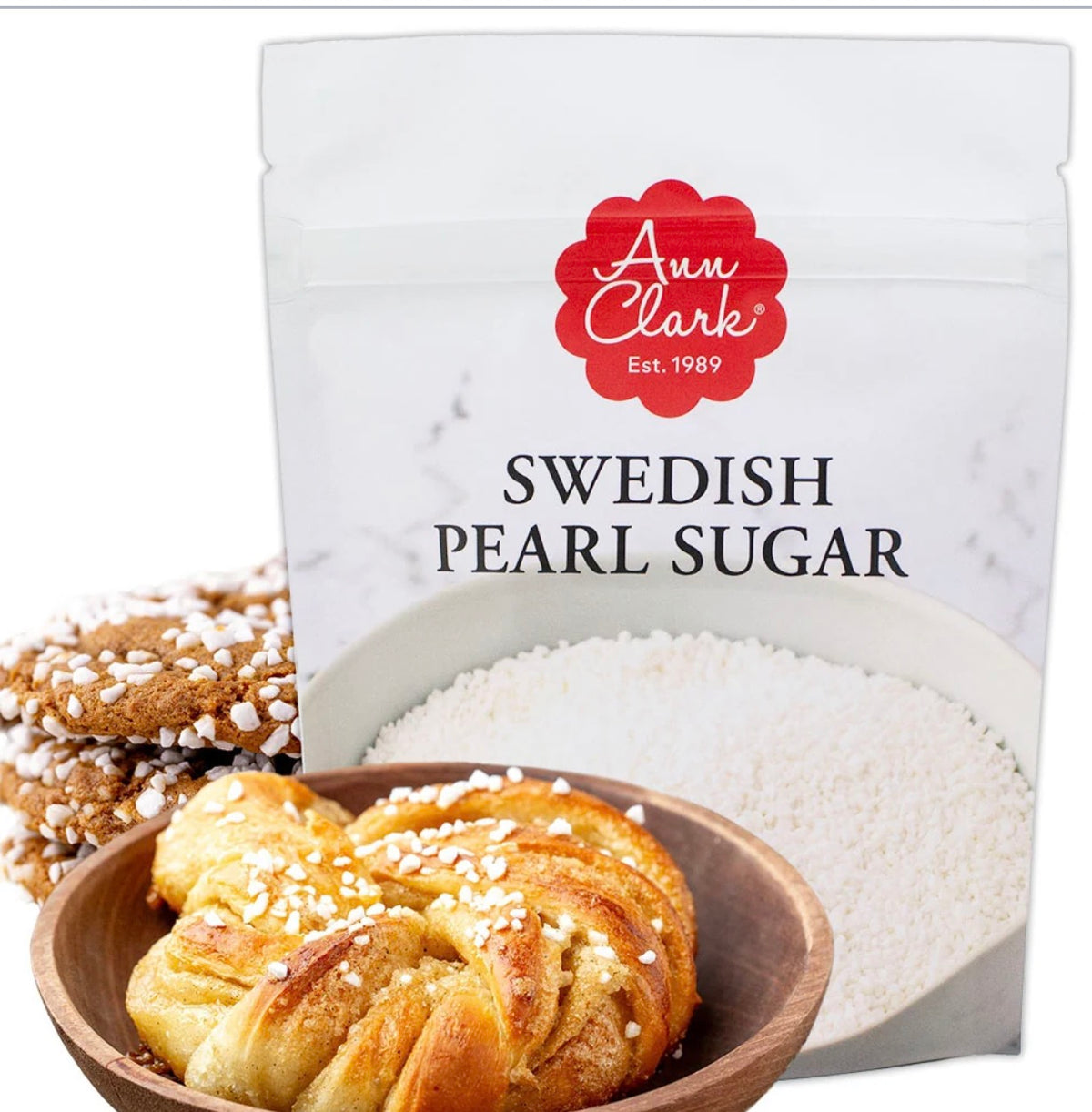 Swedish Pearl Sugar 8 oz