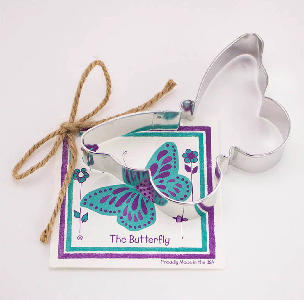Butterfly Cookie Cutter with Recipe