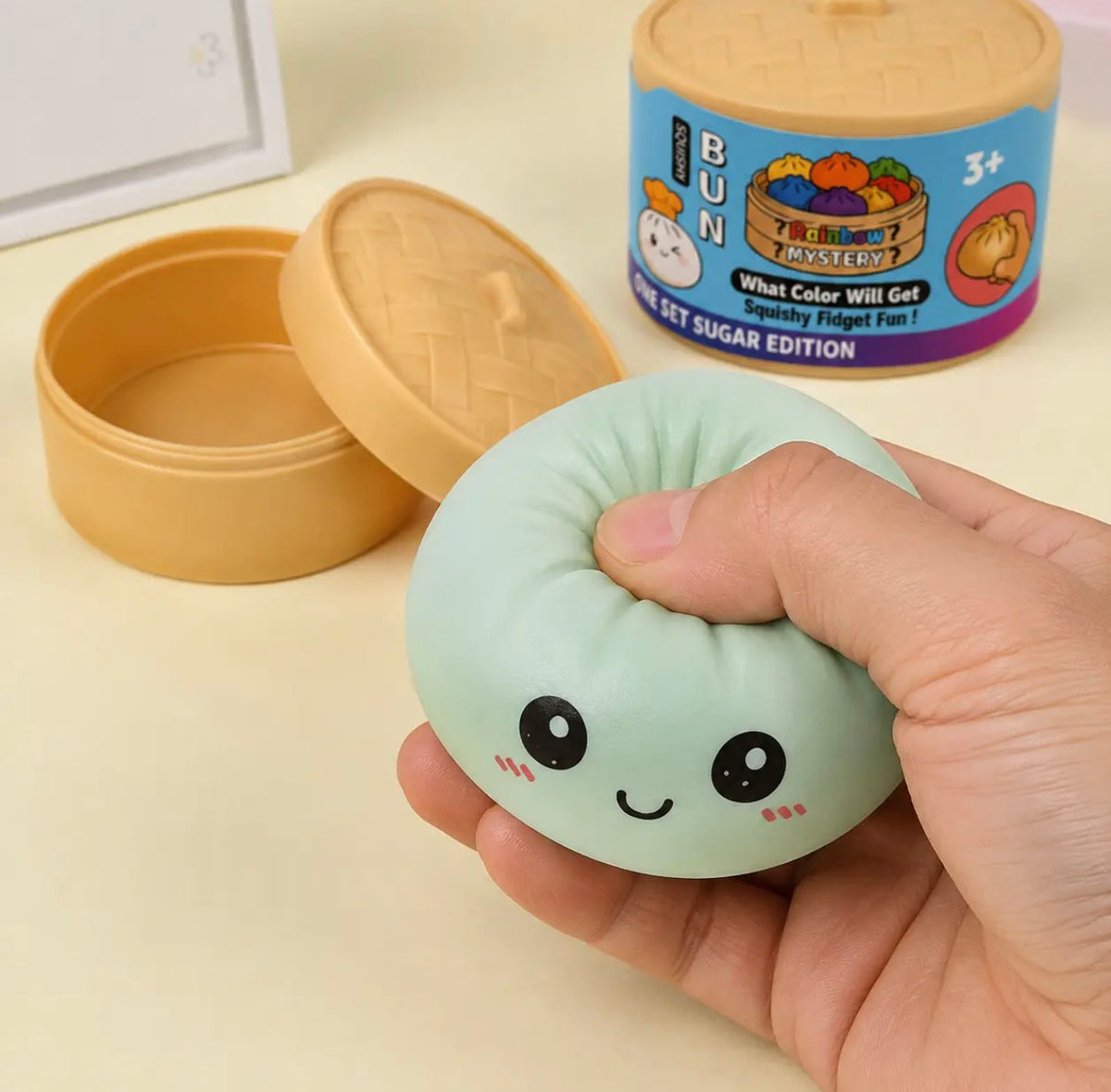 Squishy Bun Rainbow Mystery Dumpling One set Sugar Edition