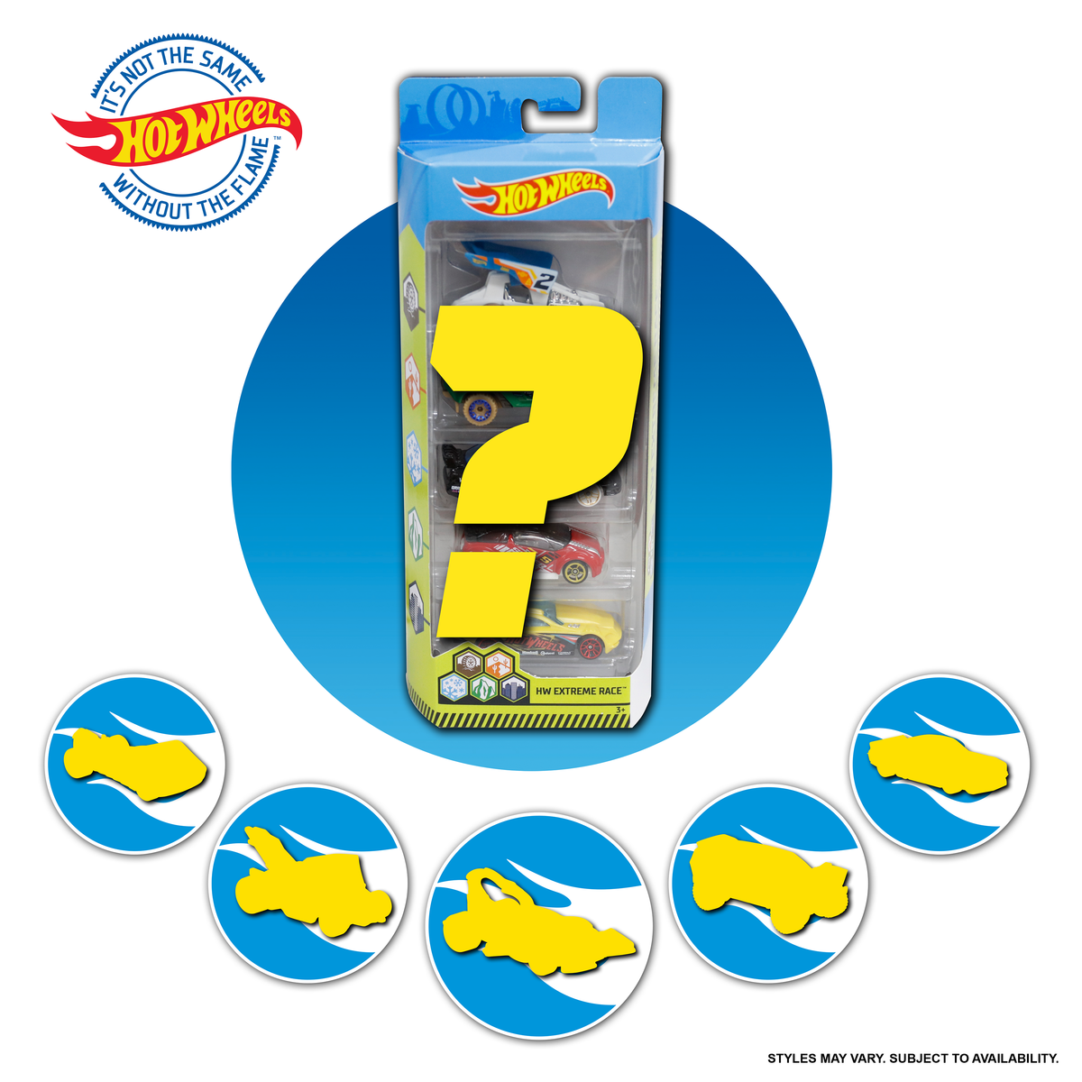 Mattel, Inc. - Hot Wheels 5-Car Pack Assortment