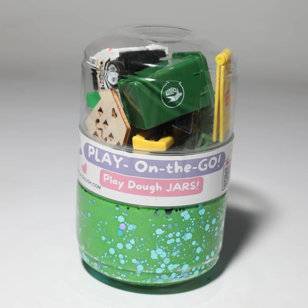Play Play Dough - Trash truck PLAY DOUGH - Jar!