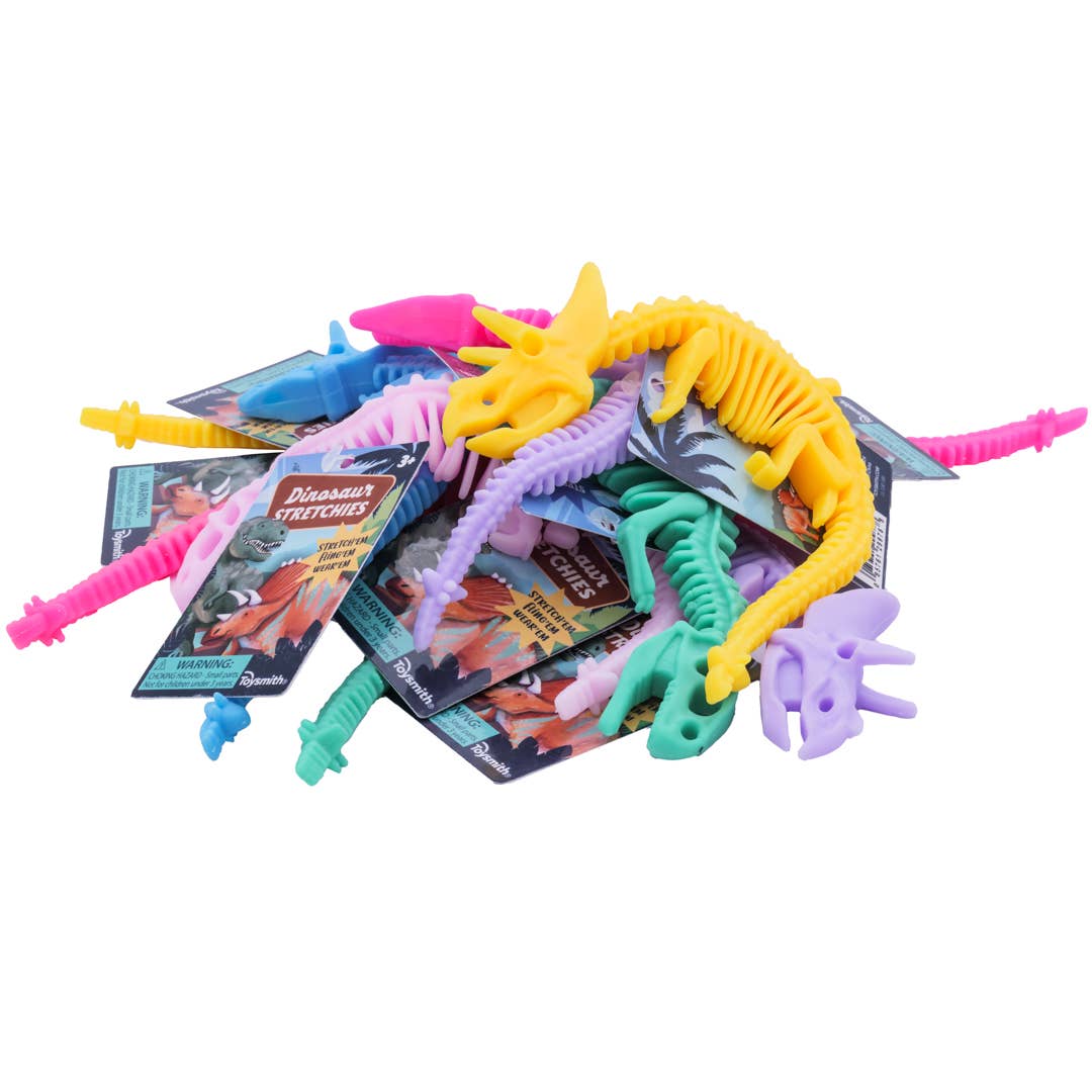 Toysmith - Toysmith Dinosaur Stretchies