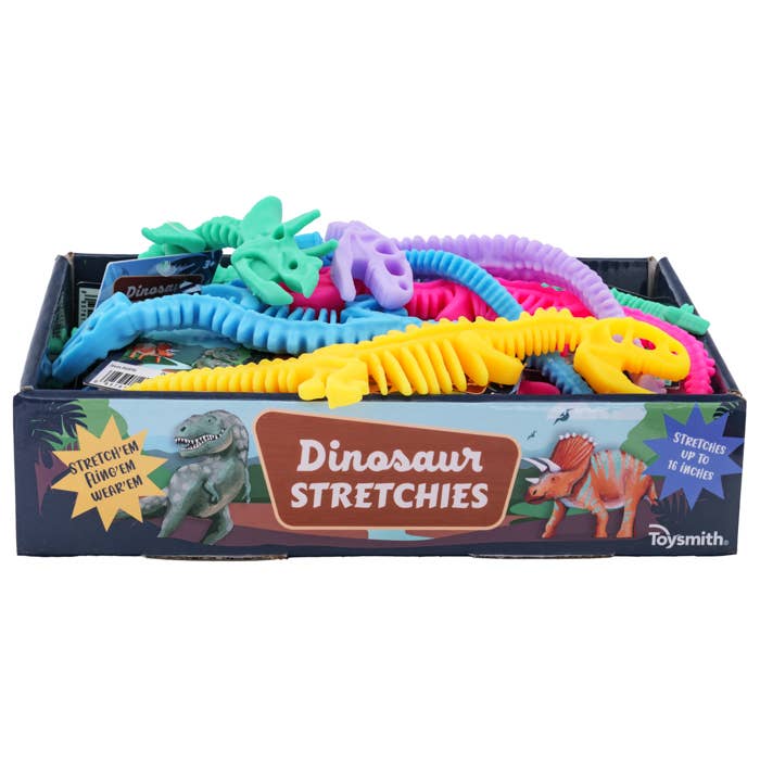 Toysmith - Toysmith Dinosaur Stretchies