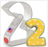 Number 2 Cookie Cutter