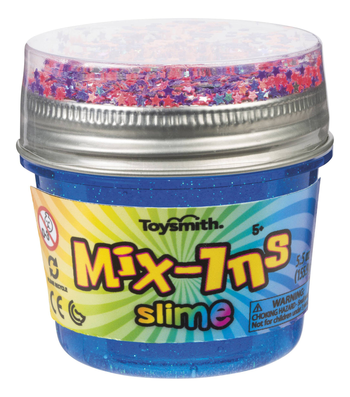 Toysmith - Mix-Ins Slime & Confetti Kit, Asst Styles/Colors, Party Gift