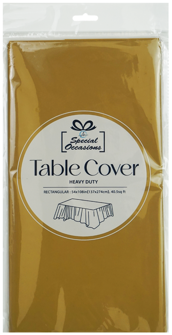 Angels Craft - Disposable Plastic Rectangle Tablecloth, 54 x 108 in: Light Pink