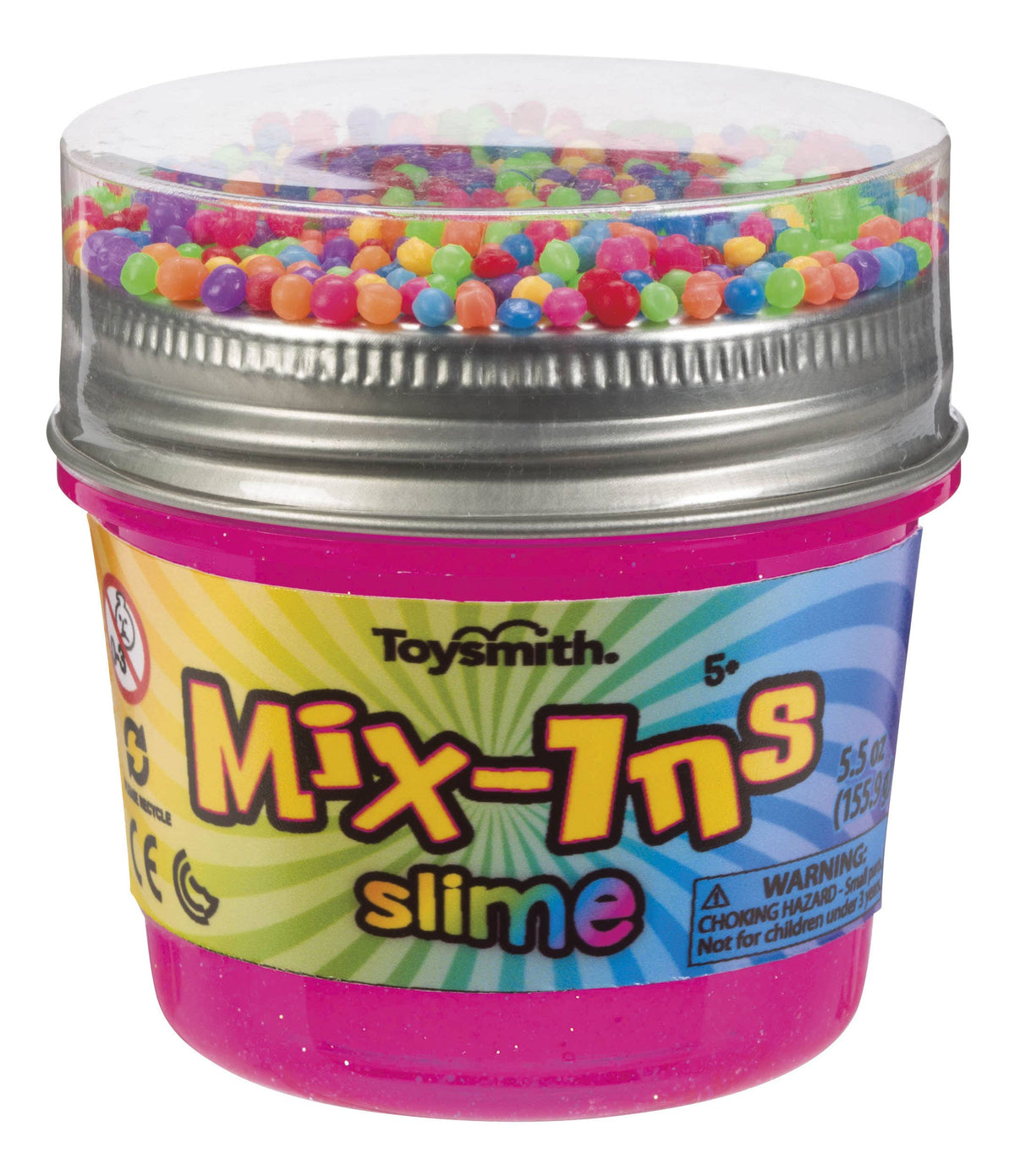 Toysmith - Mix-Ins Slime & Confetti Kit, Asst Styles/Colors, Party Gift