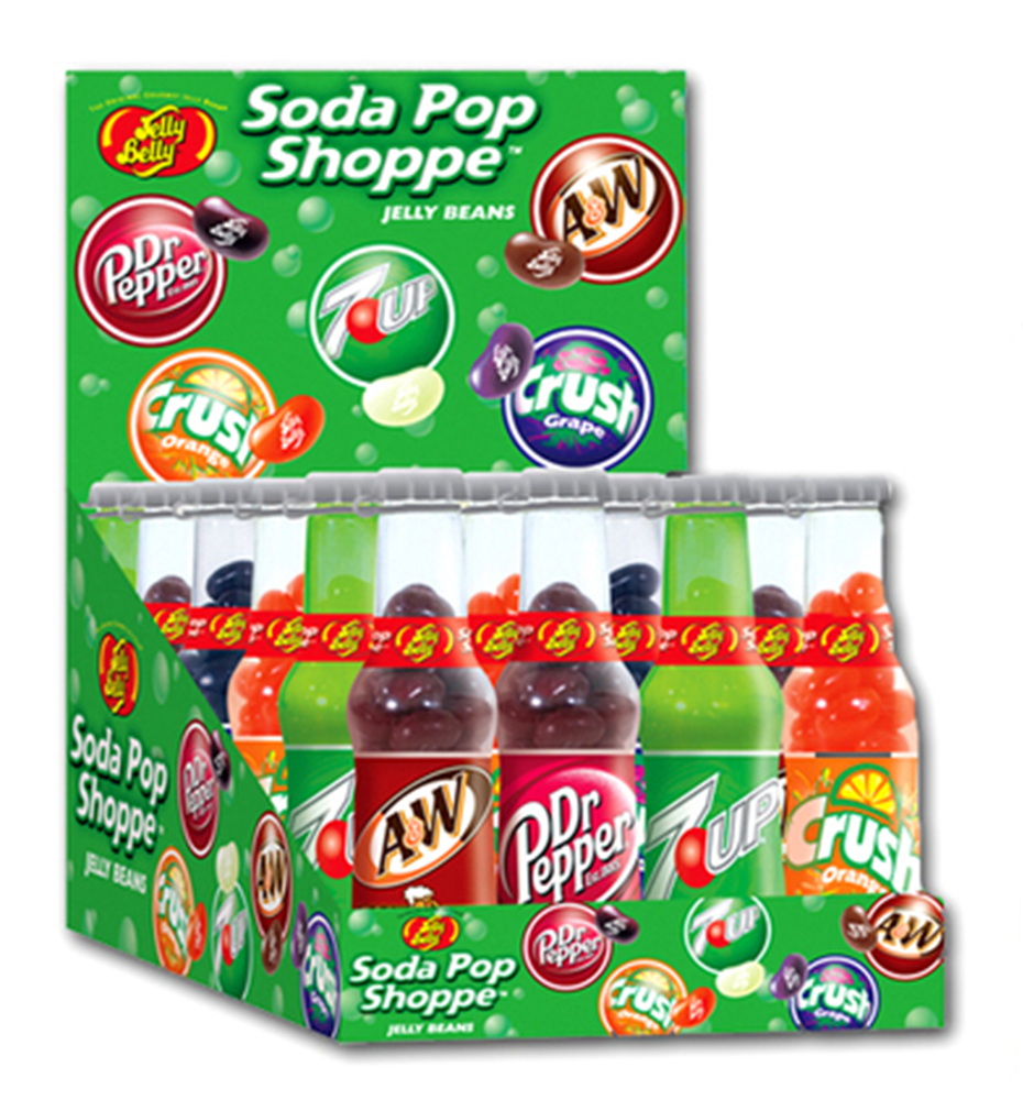 Cow Crack Wholesale - Jelly Belly Soda Pop Shoppe Bottles