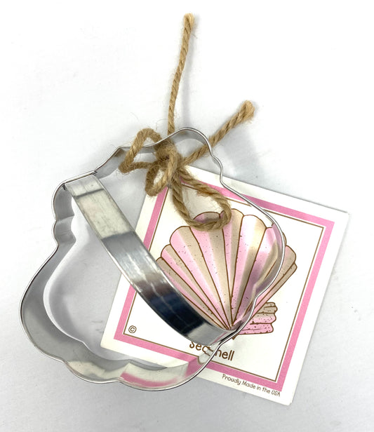 Seashell Cookie Cutter with Recipe