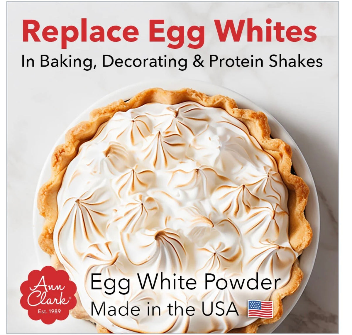 All Natural 100% Egg White Powder 8 oz