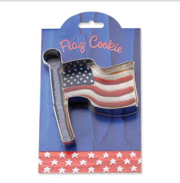 Flag Cookie Cutter with Recipe