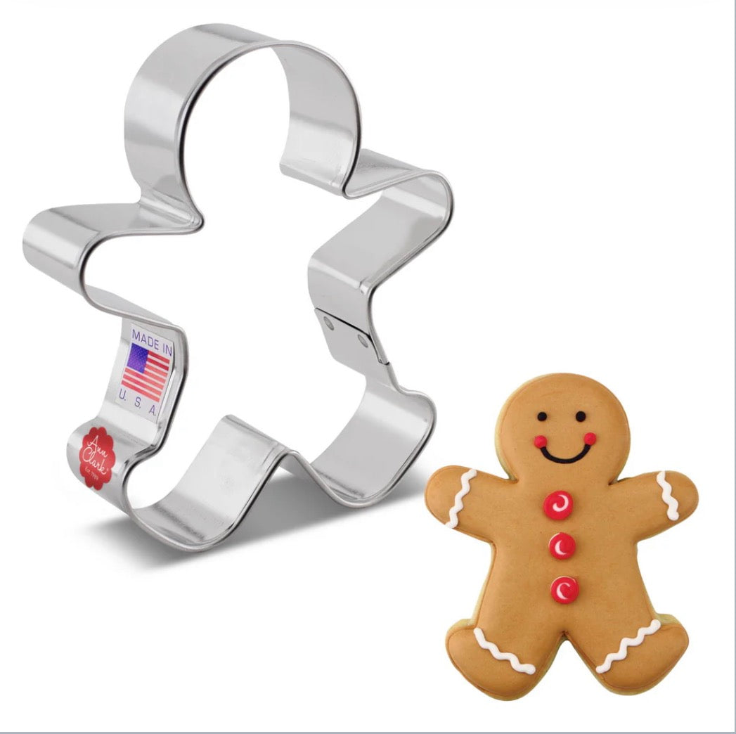 Gingerbread Man Cookie Cutter 3 3/4”