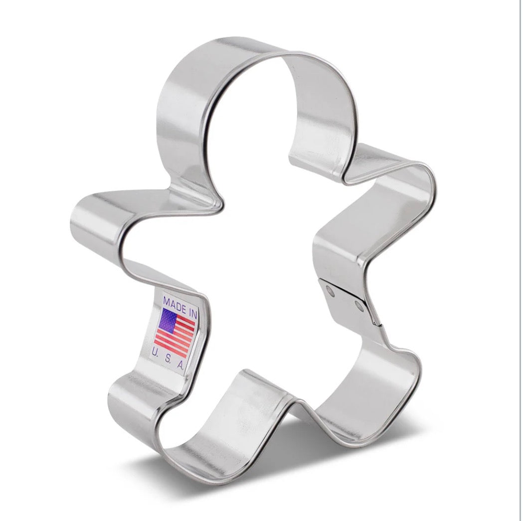 Gingerbread Man Cookie Cutter 3 3/4”
