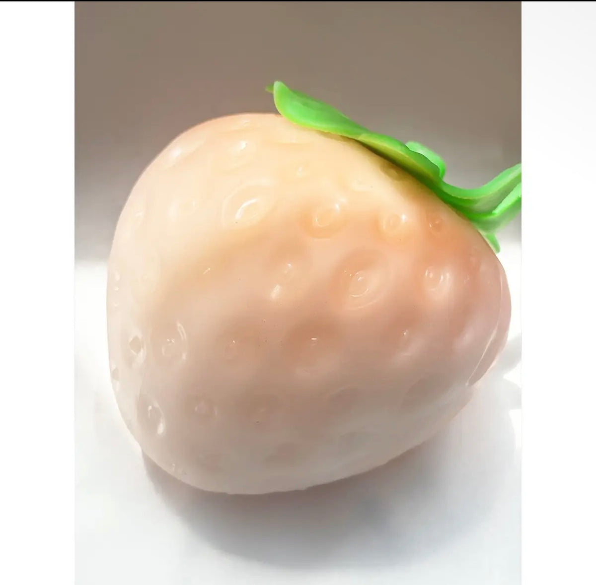 Color Changing Strawberry Squishy Toy