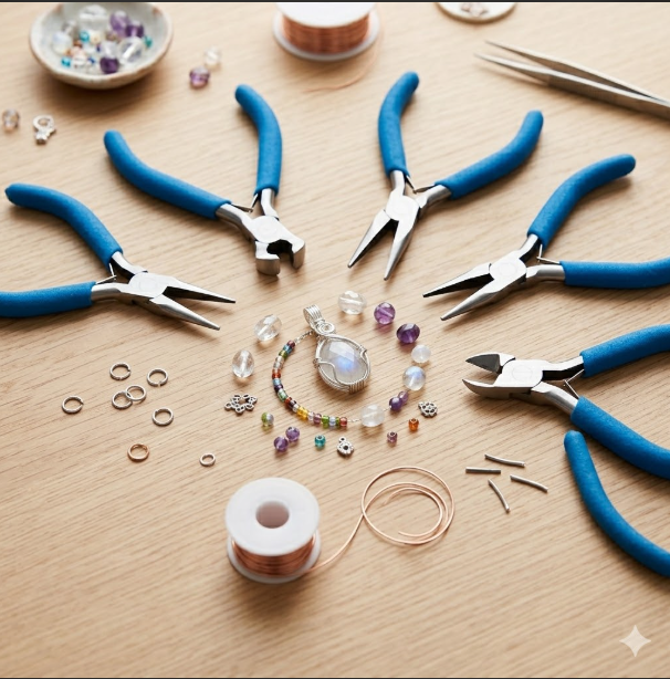 Angels Craft - Mini Precision Craft Pliers (Assorted 6-Piece Collection): Round Nose