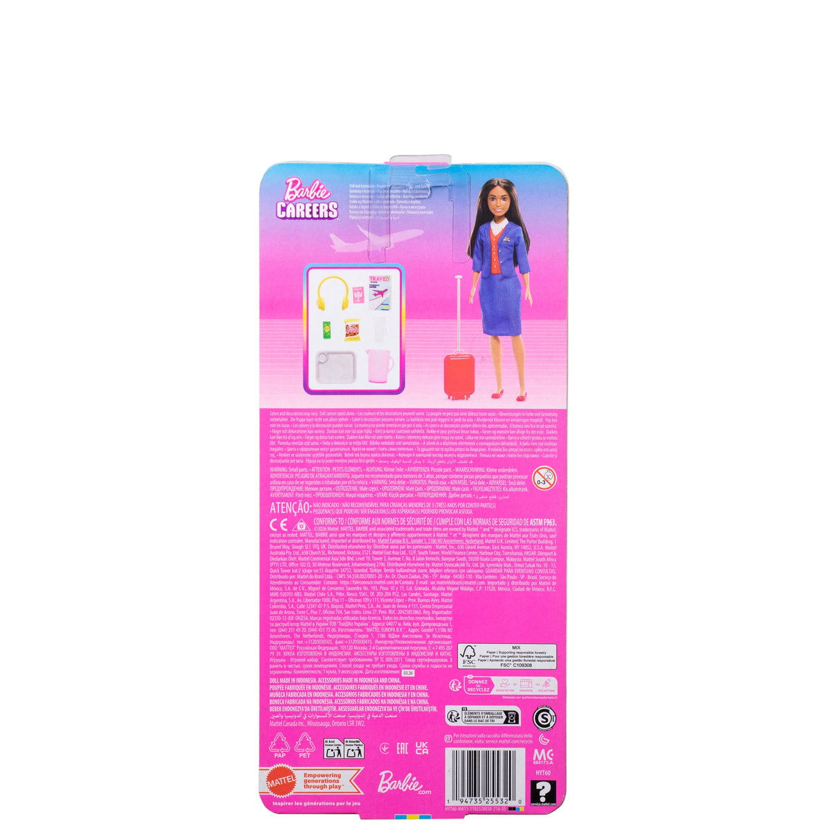 Mattel, Inc. - Barbie Flight Attendant Doll
