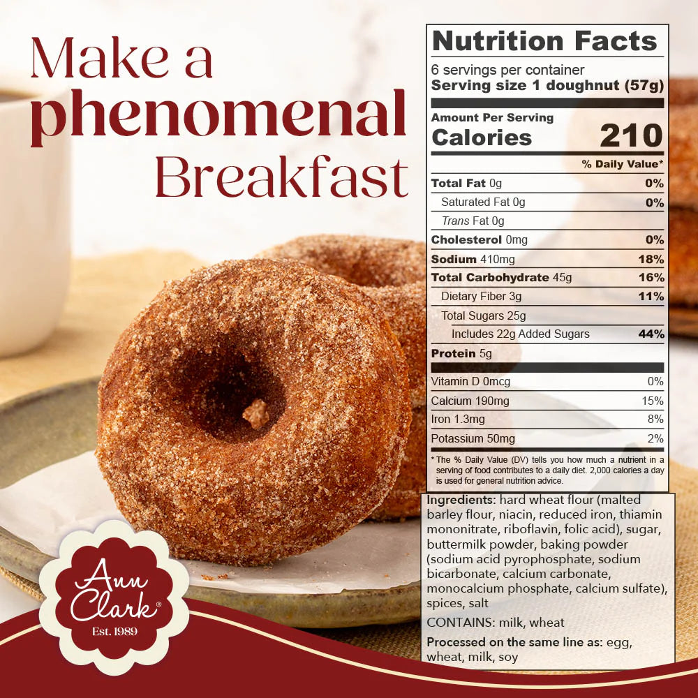 Ann Clark Cinnamon Sugar Doughnut Mix