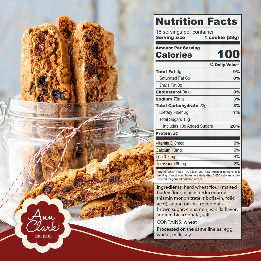 Ann Clark Oatmeal Raisin Cookie Mix