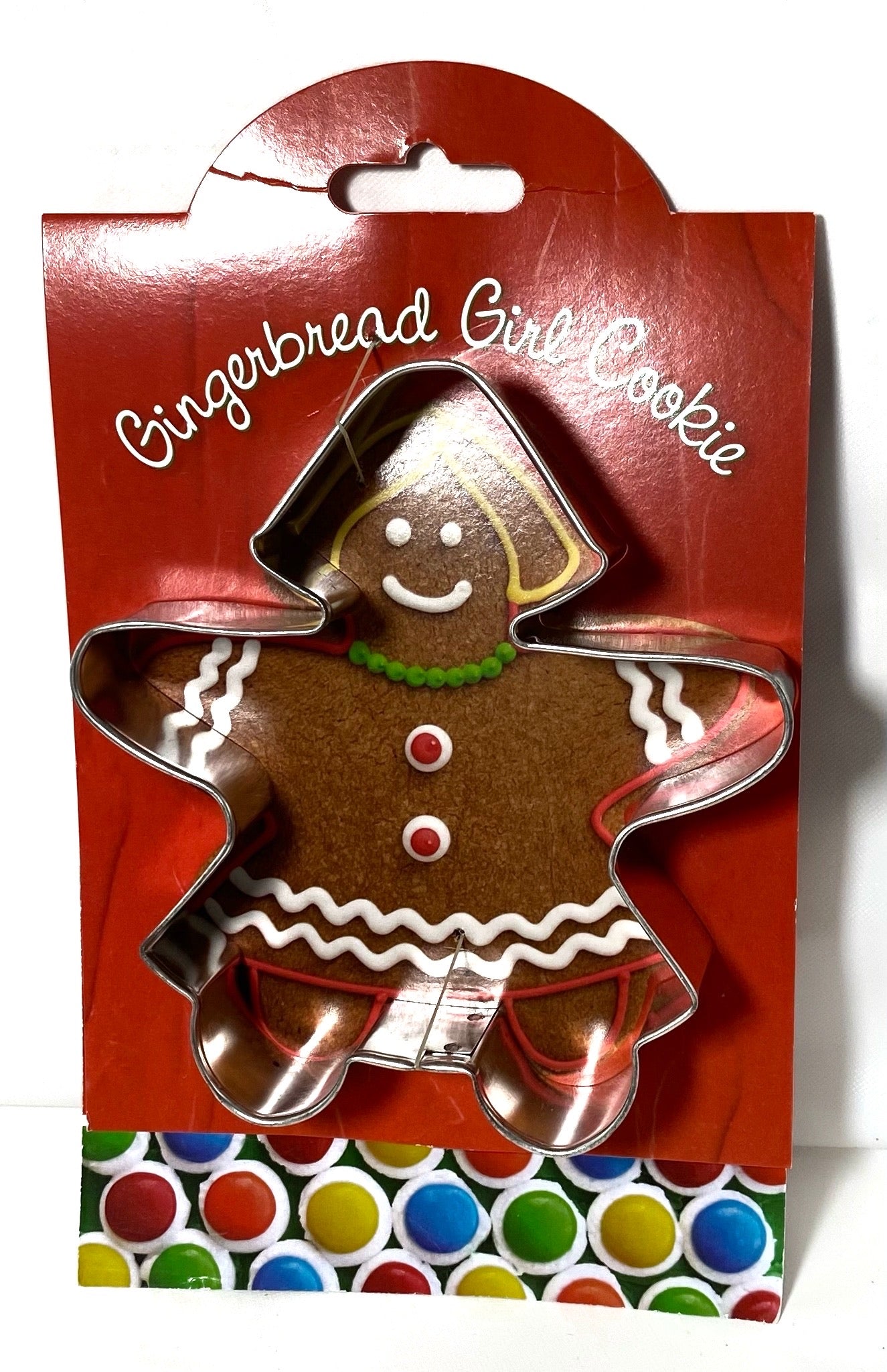 Gingerbread Girl Cookie Cutter with Recipe Card